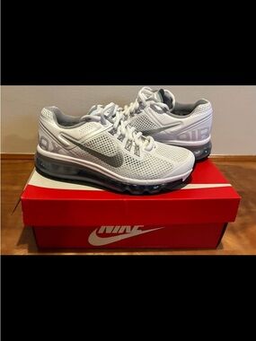 Nike Air Max White with Gray Accents